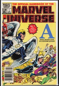 The Official Handbook of the Marvel Universe #1 (1983) Angel