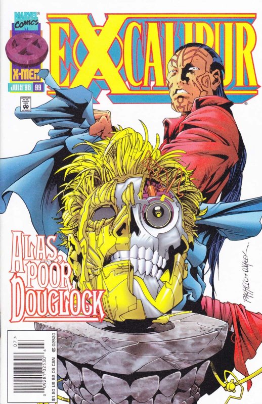 Excalibur #99 (Newsstand) VF ; Marvel | Warren Ellis Douglock