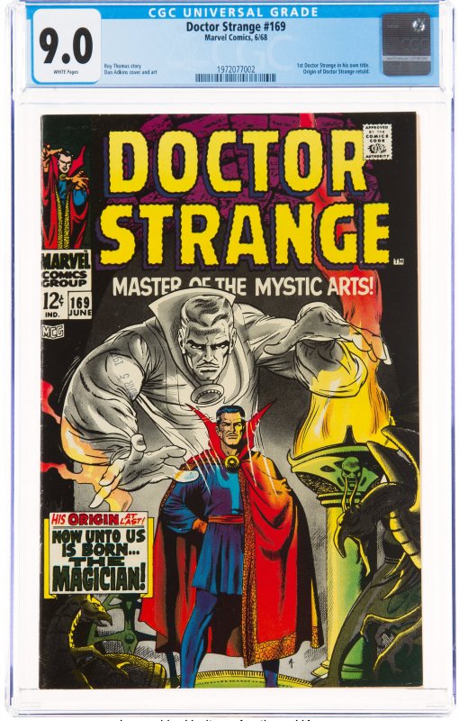 Doctor Strange #169 (1968) CGC Graded 9.0