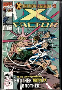 X-Factor #60 Second Print Cover (1990) X-Factor