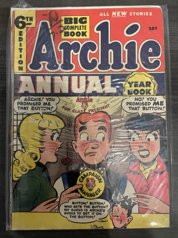 Archie Annual #6 (1954)