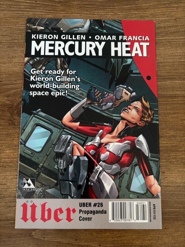 Uber # 26 NM 1st Print Variant Cover Avatar Press Comic Book 15 J293