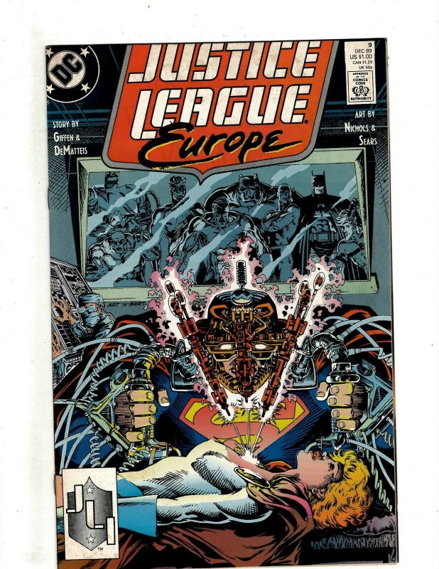 12 Justice League Europe DC Comics # 2 3 4 5 6 7 8 9 10 11 12 13 The Flash HG2