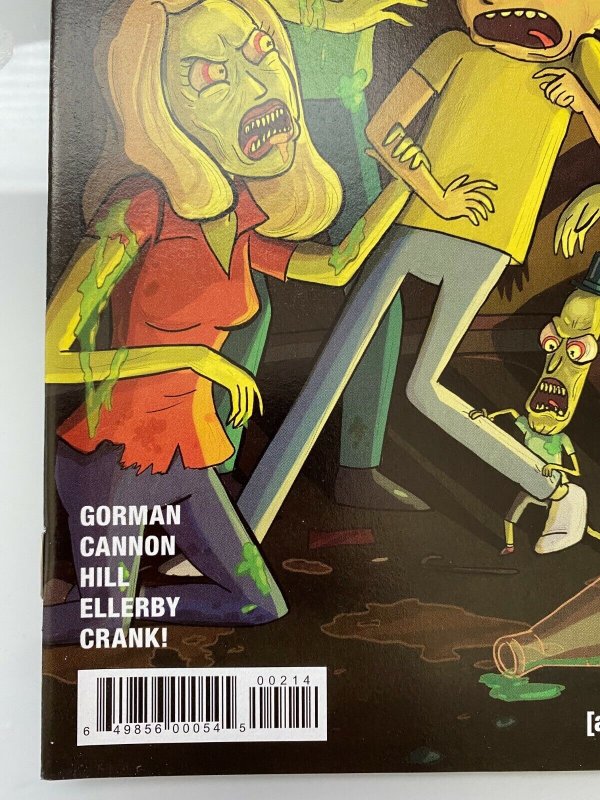 Rick and Morty #2 4th Print Variant Oni Press Zac Gorman  Quick Reputable Seller