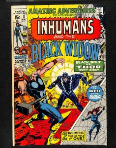 Amazing Adventures #8 Black Widow Inhumans Thor!