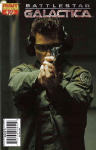 Battlestar Galactica (Dynamite) #10D VF/NM ; Dynamite | Jamie Bamber Photo Cover