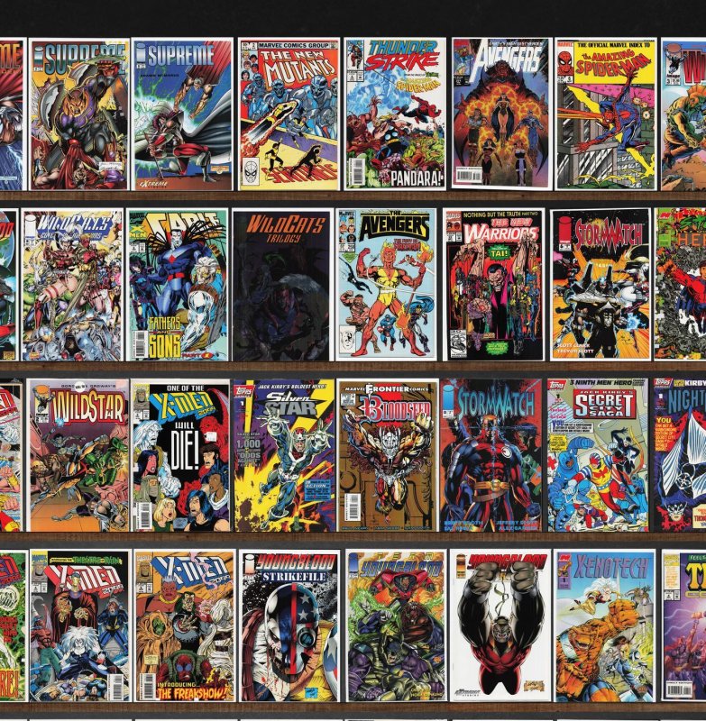 Huge Lot 150+ Comics with Turok, Dinosaur Hunter, Stormwatch & More!