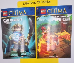 Lego Legends of Chima GN Volume 1, 2, 3, 4, 5, 6 Papercutz