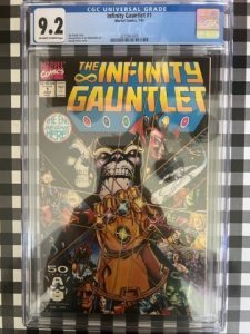 The Infinity Gauntlet #1 (1991) - CGC 9.2