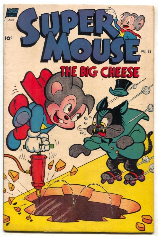 Supermouse #32 1954- Golden Age Funny Animal comic FN