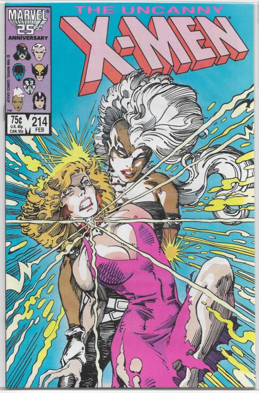 Uncanny X-Men   vol. 1   #214 FN
