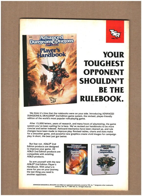 Uncanny X-Men Annual #13 Marvel Comics 1989 Atlantis Attacks  FN/VF 7.0