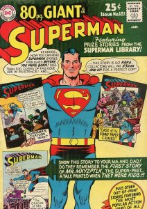 DC Comics Superman #183 (1965) Comic Book Grade VG 4.0
