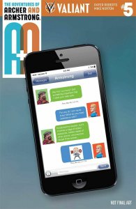 A&a #5 Cvr E Emoji Variant Valiant Entertainment Llc Comic Book