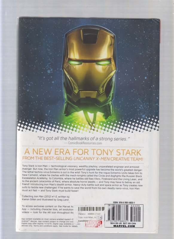 IRON MAN: Believe - Hardcover (7.5/8.0) 2013