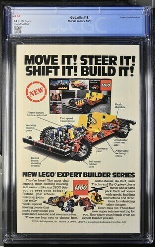 Godzilla #18 1979 Marvel Comics CGC 9.6 White Pages 024