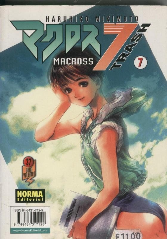 Manga gran volumen numero 37: Macross 7 Trash numero 7