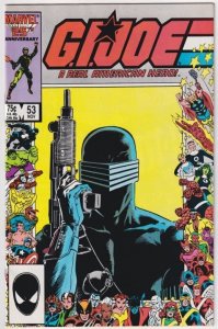 G.I. Joe: A Real American Hero #53 (1986) 25th Marvel Anniversary Frame Cover