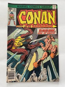 Conan The Barbarian # 66 VF/NM Marvel Comic Book Barry Smith Kull Sonja 12 LI7