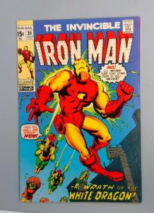 Iron Man #39 FN+ 1st White Dragon, Marvel Comics, 1971 JR1