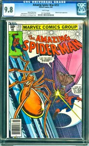 The Amazing Spider-Man #213 (1981) CGC Graded 9.8