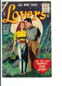 Lovers, #80 - Silver Age - Aug,. 1956 (FN)