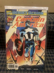 1998 CAPTAIN AMERICA “Heroes Return” Comics (Lot of 8) Marvel #1 to 8 (C82)