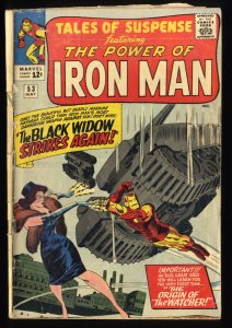 Tales Of Suspense #53 GD/VG 3.0 2nd Appearance Black Widow!