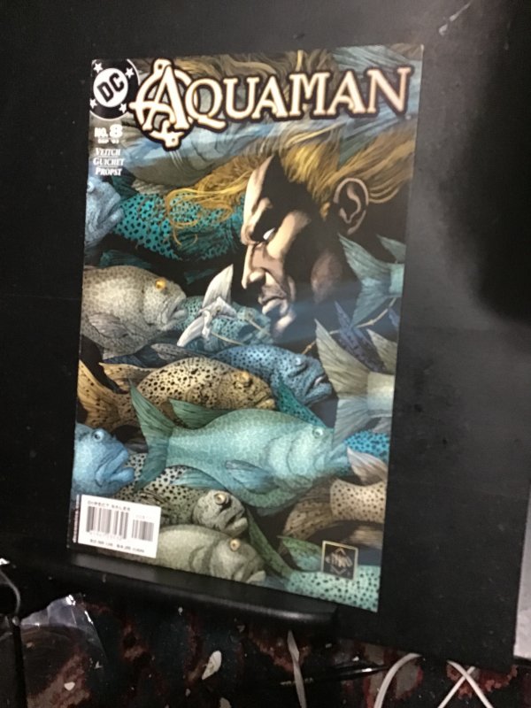 Aquaman #8 (2003) awesome cover! High-grade! NM-  Wow!