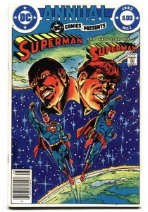 DC Comics Presents Annual #1 comic book 1982-Key Multiverse issue NM-