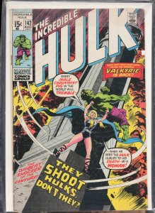 The Incredible Hulk #142 (1971) Hulk