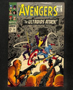 Avengers #36 Pence Variant Ultroids Attack! Black Widow!