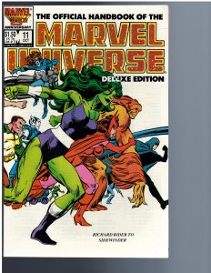 The Official Handbook of the Marvel Universe #11 (1986)
