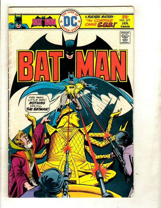 Batman # 271 FN DC Comic Book Robin Joker Catwoman Gotham Penguin Ivy GK1