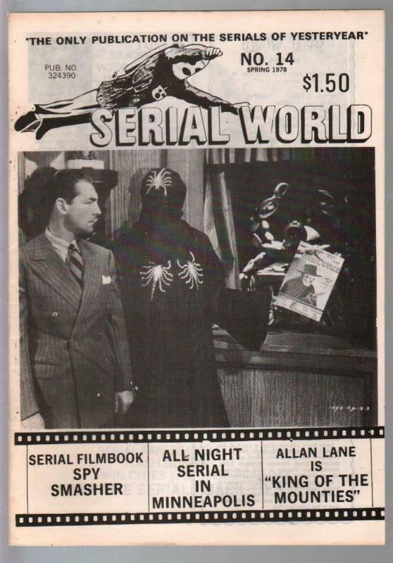 Serial World #14 1978-King of The Royal Mounted-Spy Smasher-FN