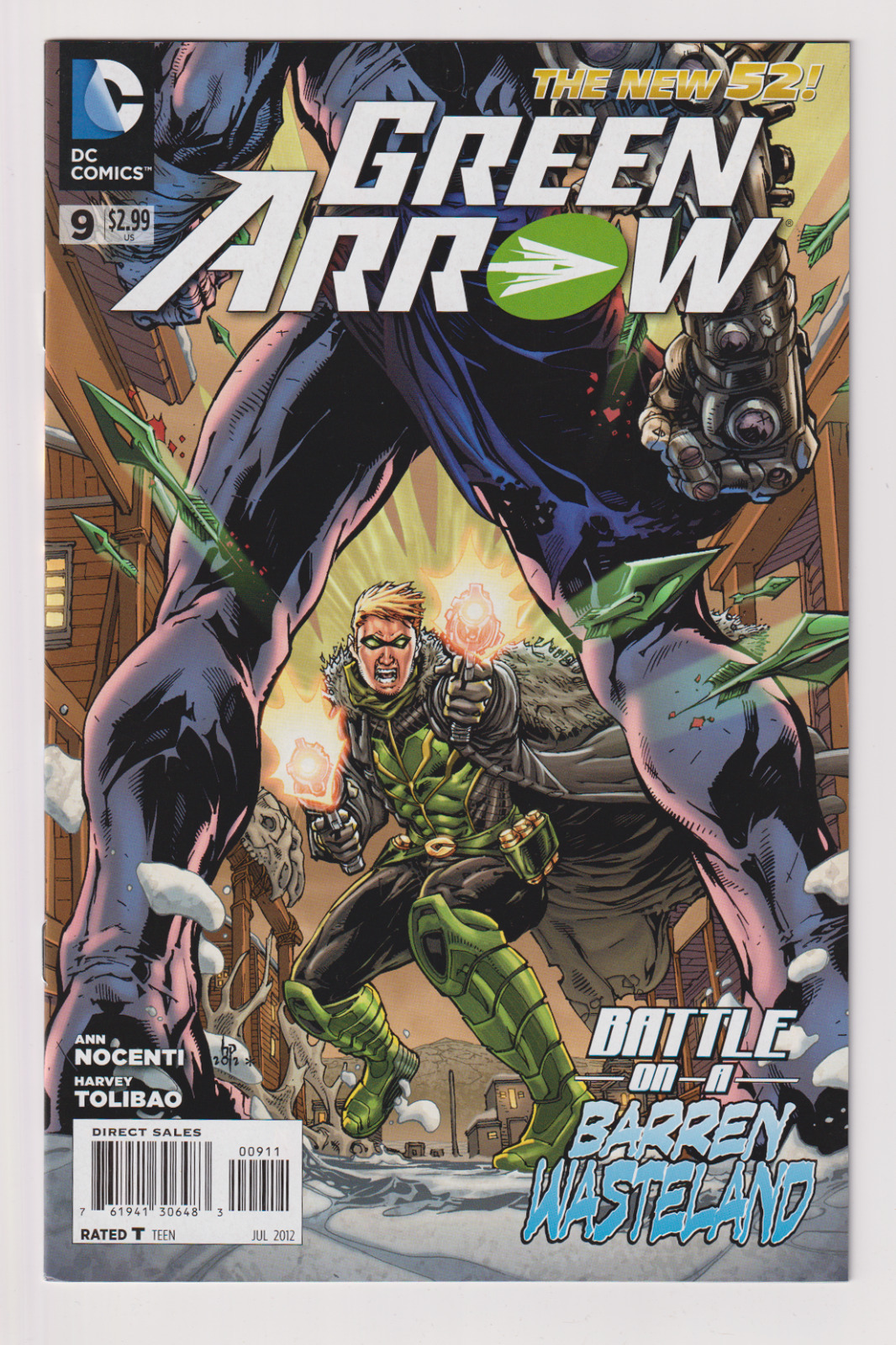 green arrow new 52 covers