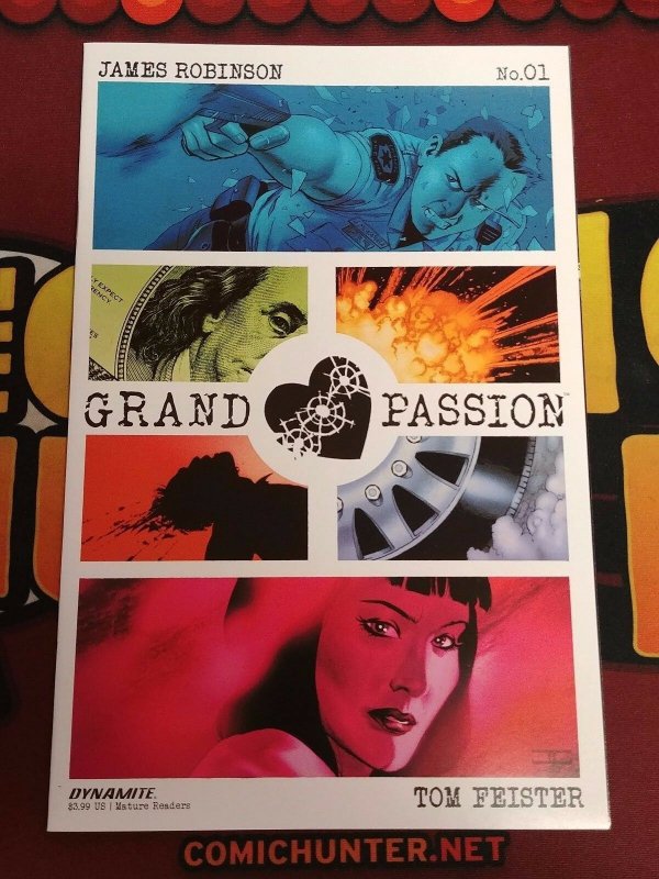 Grand Passion (2016) #1-5 (1,2,3,4,5) Set James Robinson John Cassaday Dynamite 