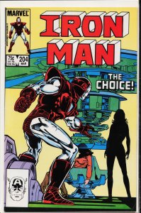 Iron Man #204 (1986) Iron Man