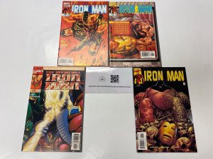 4 MARVEL comic book Invincible Iron Man #5 8 10 32 51 KM10