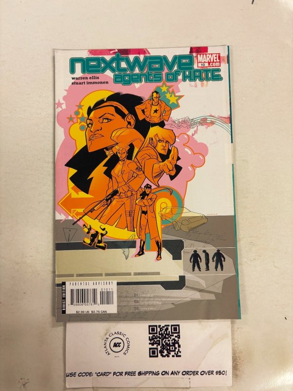 Nextwave Agents of HATE #10 NM Marvel Comic Books Machine Man 24 HH65