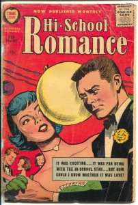 Hi-School Romance #60 1957- Harvey-Bob Powell art-beauty tips-complexion clues-G