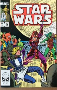 STAR WARS Comic Issue 82 —  Jo Duffy — 1984 Marvel Comics - VF+ Condition