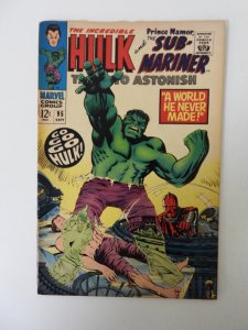 Tales to Astonish #95 (1967) FN condition writing back cover