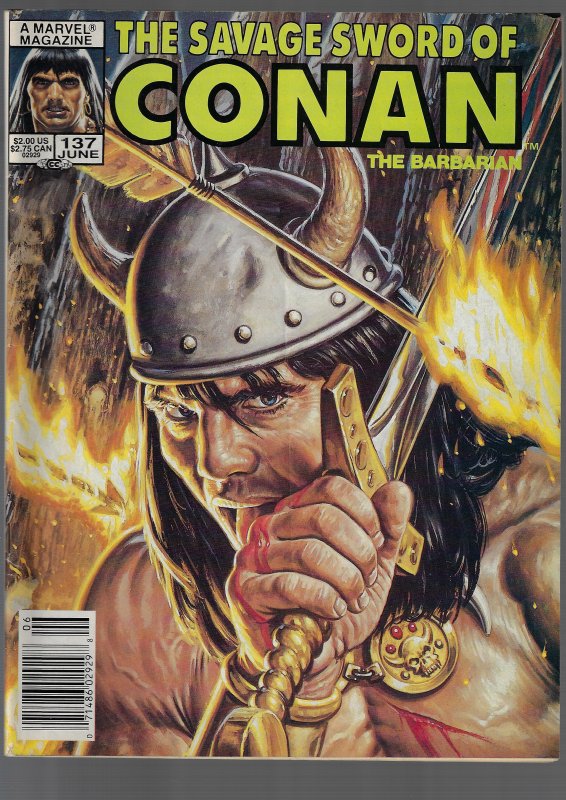 Savage Sword of Conan #137 (Marvel, 1987)