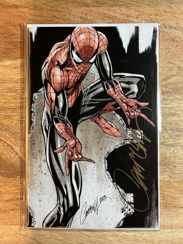 The Amazing Spider-Man #14 (2019) J. Scott Campbell virgin variant Signed