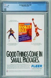 AMAZING SPIDER-MAN #363-CGC 9.8  comic book--VENOM CARNAGE 4291314024