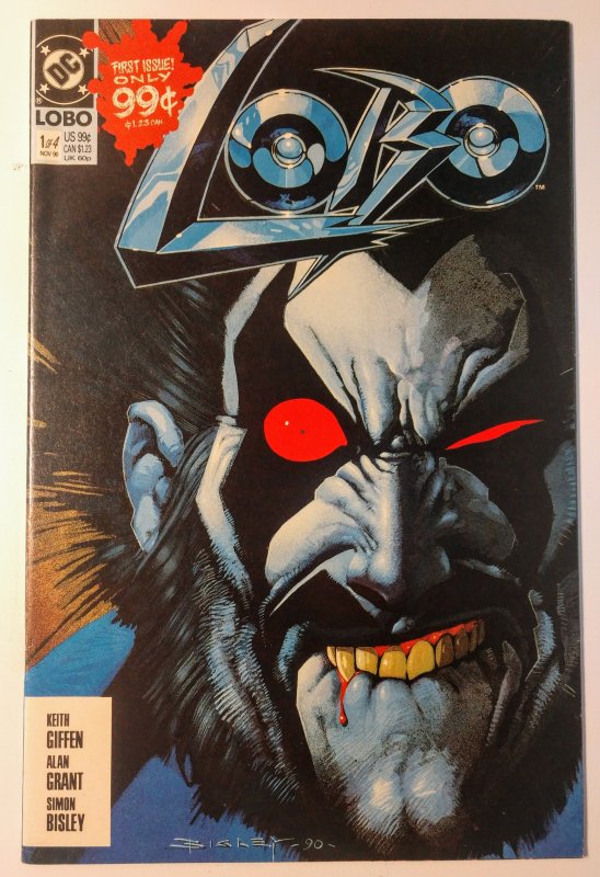 Lobo #1 (8.0, 1990) 1st Solo Title, Origin of Lobo