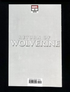 Return of Wolverine #2 McNiven NYCC PX Variant