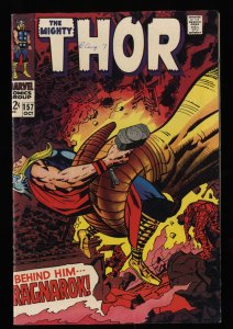 Thor #157 FN 6.0 Marvel Comics