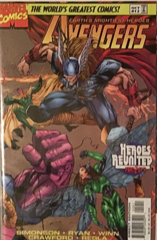 AVENGERS VOLUME 2 (MARVEL)#7-12 NM CONDITION 6 BOOK LOT